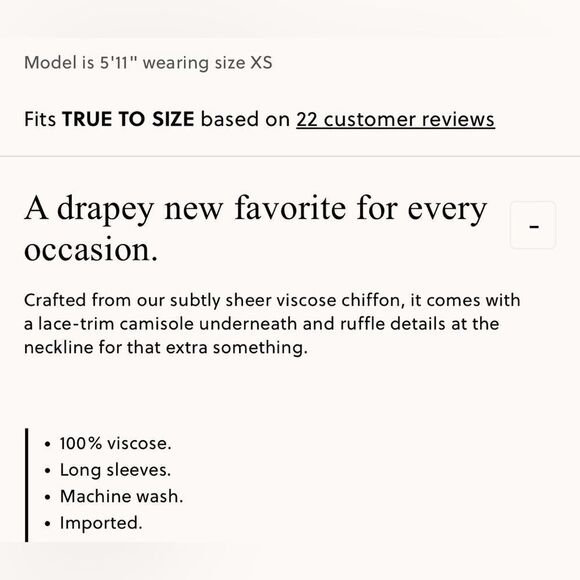 NWT J CREW Ruffleneck top in chiffon in black - Picture 6 of 6